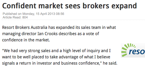 Confident market sees brokers expand