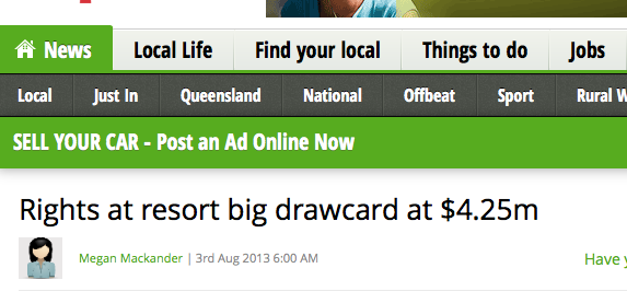 Rights at resort big drawcard at $4.25m